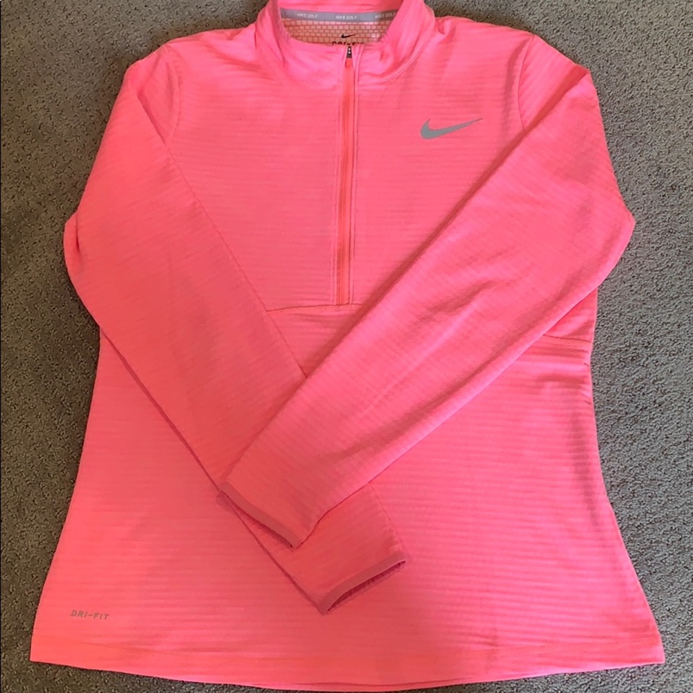 Nike Golf pink top size Large